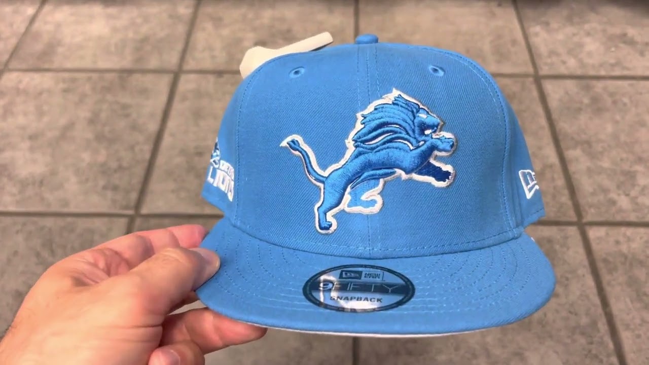 Detroit Lions NFL New Era 9FIFTY Snapback Hat