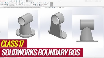 Solidworks tutorial – Solidworks Boundary Boss Base Techniques