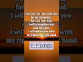 God Is With You Today | Isaiah 41:10 | Morning Blessing Verse#shorts #shortsfeed