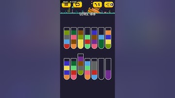 Water Sort Puzzle - level 1819