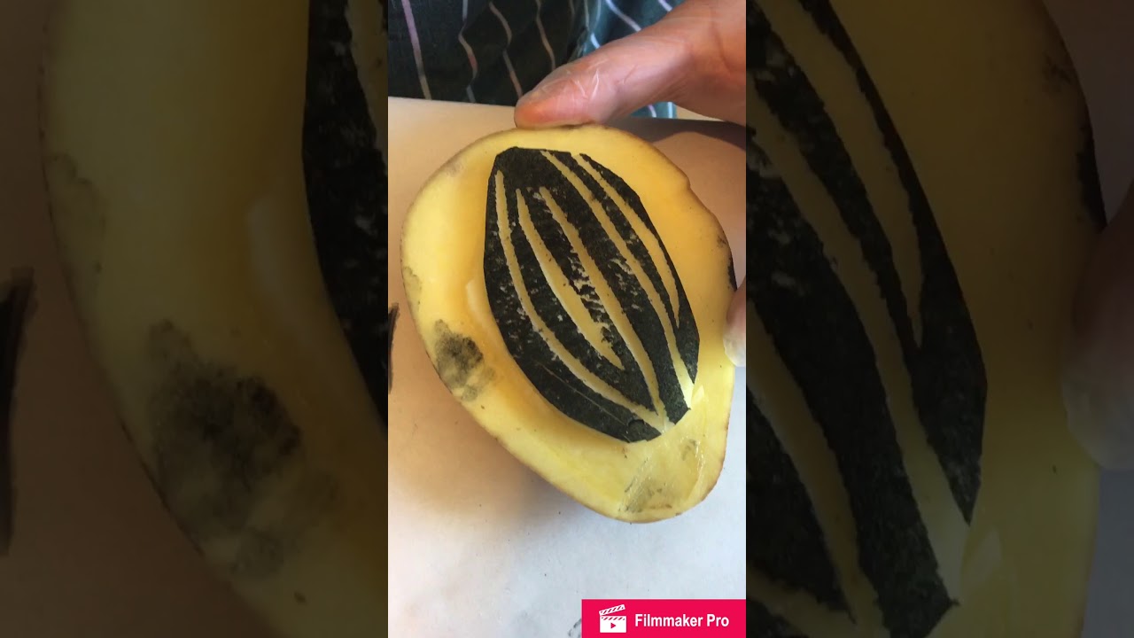 CREATIVE PRINTMAKING WITHOUT A PRESS- POTATO CUT