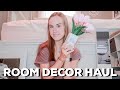 ROOM DECOR HAUL (finally filming on my camera!)