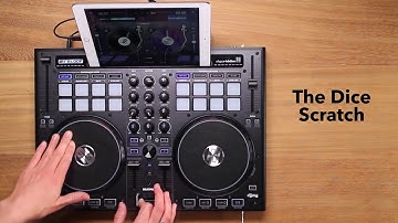 Controller Scratching.   14.  Dice Scratch. Tutorial 14/17 practice cut