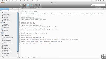 Building Mobile Websites with WordPress Tutorial | Formatting The Main Navigation Menu
