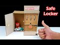 How to Make Safe Locker 2 Level from Cardboard