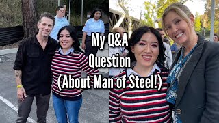 Asking Zack Snyder About Kryptonian World-building in Man of Steel at SnyderCon 2023 | LadyJenevia
