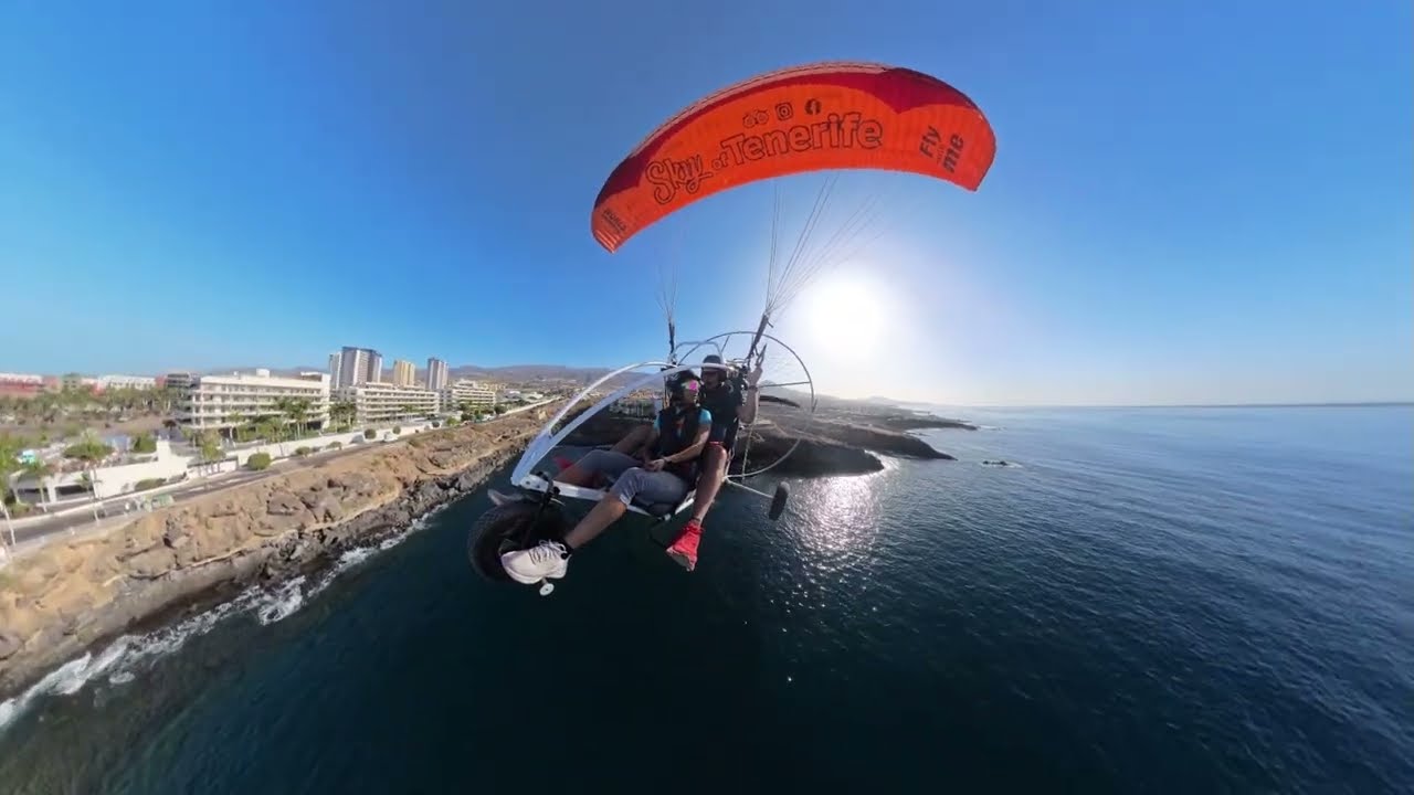 ¡ÉPICO! Vuelo VIP en Paratrike | Los Gigantes, Tenerife: Calas Secretas y Pilotaje Dinámico