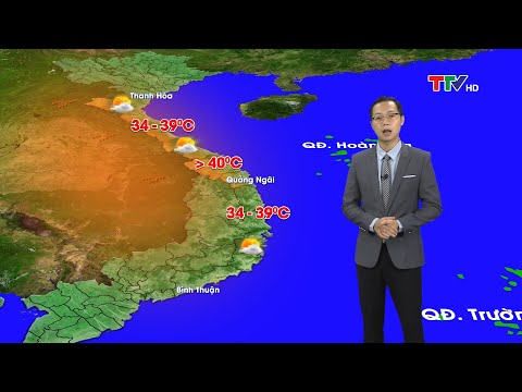 Video Từ ngày mai nắng nóng ở Thanh Hóa sẽ suy giảm | Dự báo... - youtube