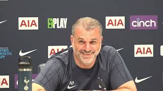 FULL PRE-MATCH PRESS CONFERENCE (Including Embargoed Section): Ange Postecoglou: Sheff Utd v Spurs