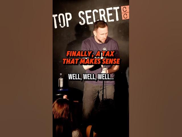 Finally, a tax that makes sense! #shorts #comedy #london #rogierbak @TheTopSecretComedyClub