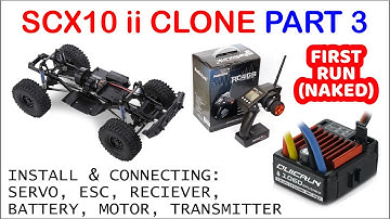 FIRST RUN - [PART 3] BUILD SCX10 II CLONE