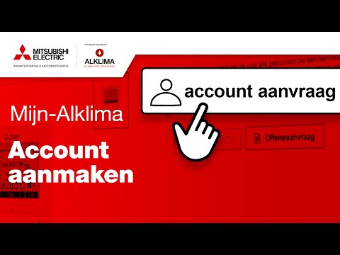 Mijn-Alklima: account aanvragen