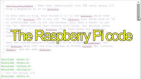 Raspberry Pi to Arduino Serial USB Communication