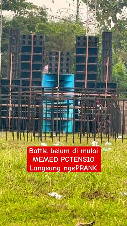 Memed potensio ngeprank.. sebelum BATTLE ||| brewog X Riswanda