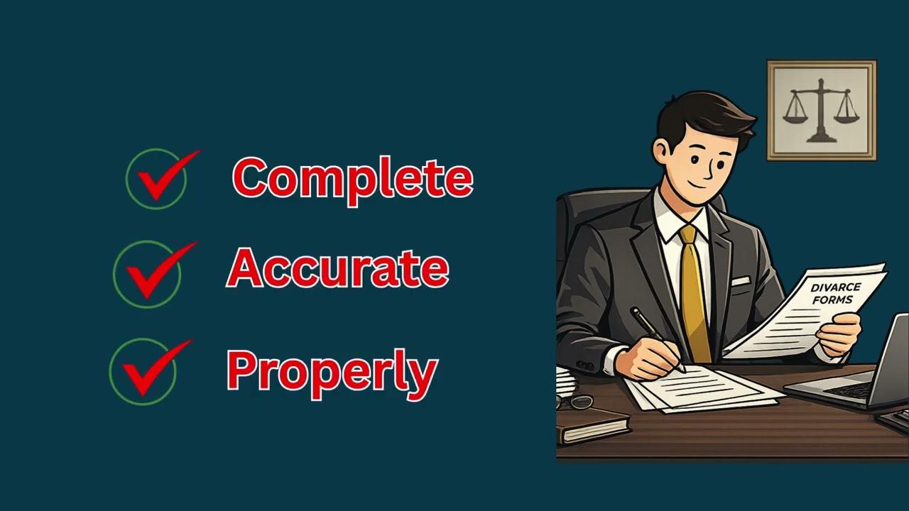⁣Ontario Divorce Forms Explained (Step-by-Step Guide for Beginners)