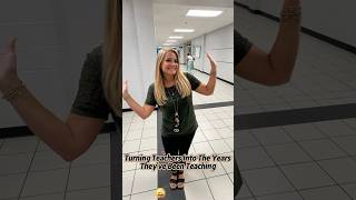 Turning Teachers Into The Years They've Been Teaching.#Teacher#Funny#School#Shorts