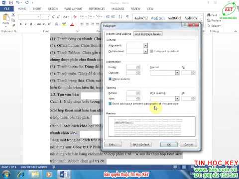 Video Học Word 2013 | Bài 4 - Xử Lý Văn Bản Trong WORD 2013 - youtube