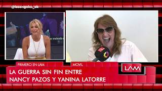 La guerra sin fin entre Yanina Latorre y Nancy Pazos