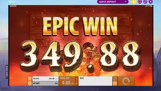 INCREDIBLE PIRATE'S CHARM ONLINE WIN - SUPER RARE FULL SCREEN!! screenshot 1