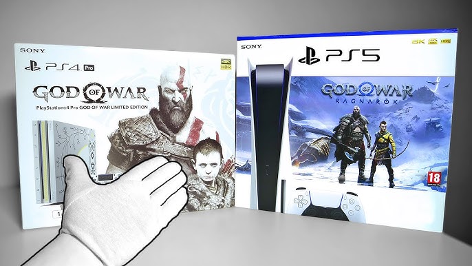 Playstation 5 con Ranura de Disco PS5 God of War Ragnarok Bundle Edition