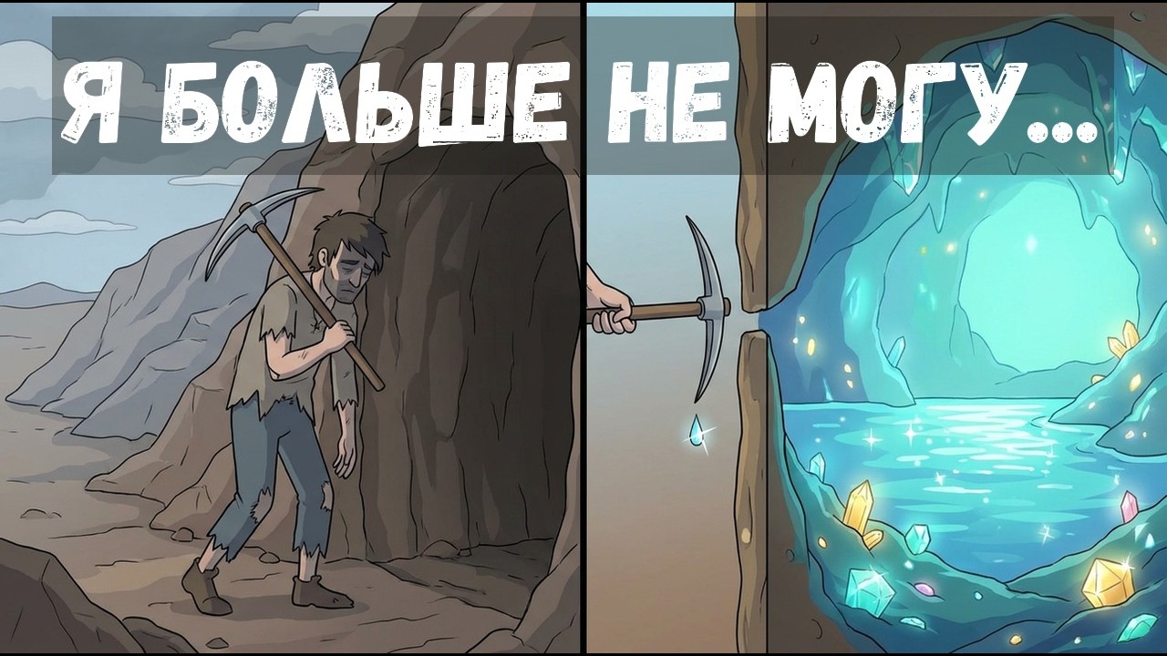 Он копал 10 недель и хотел бросить, но один совет изменил всё