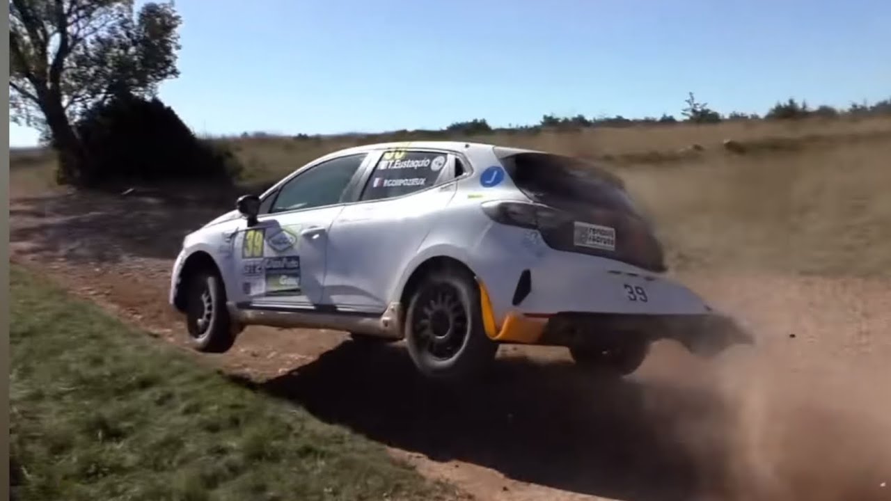 Temps scratch clio trophy, rallye des Cardabelles 2025, Es9/ EUSTAQUIO/COMPOZIEUX