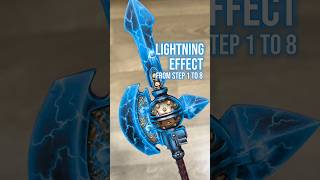 [JOYTOY Figure] ⚡🪓Power Axe Lightning Effect — Step 1 to Step 8. #joytoy