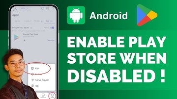 How To Enable Play Store When Disabled !