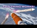 NASA Space Launch System Test Success!