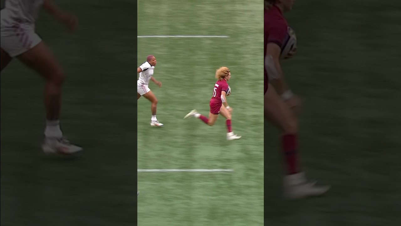 Ellie Kildunne with a stunning try during 2024 WXV 🔥 | #redroses #englandrugby
