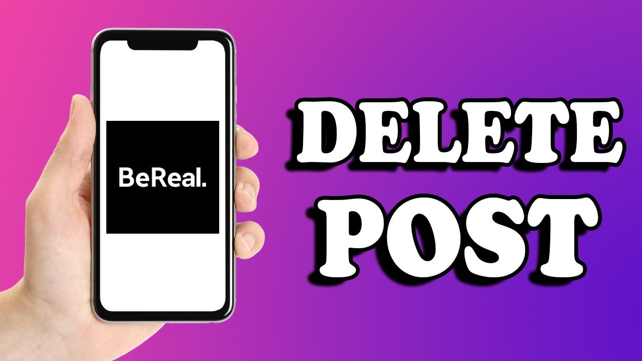 How To Delete Your BeReal Post (EASY 2022)