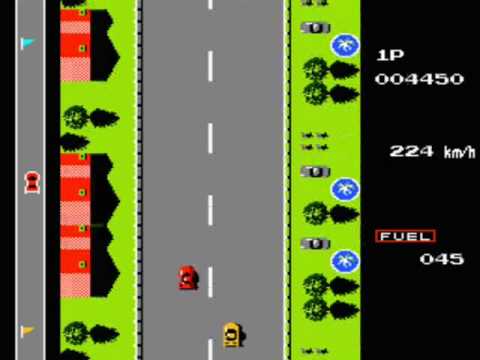 Nes - Road Fighter (1985)