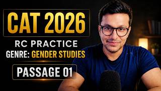 CAT RC Practice - 01 | 63 CAT RC Passages with Love Garg | CAT VARC Playlist (CAT 2026)