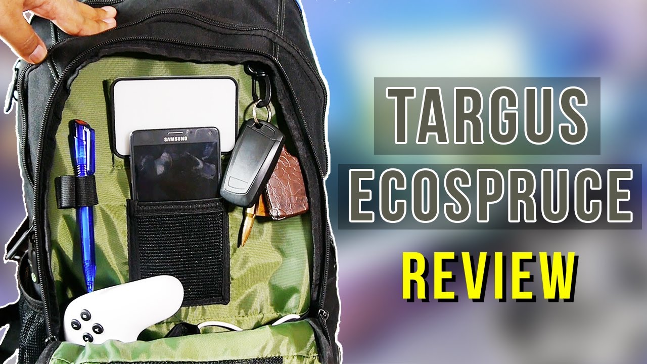 Best Eco Backpack? - Targus EcoSpruce - YouTube | Reisetaschen