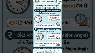 ઘડિયાળ, 🕑 #MathsTricks#police #ReasoningShortcuts #ClockReasoning #GPSC #CCE2026 #GujaratExams
