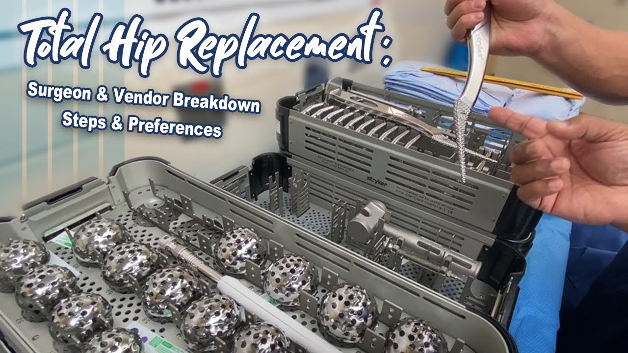 Полное эндопротезирование тазобедренного сустава: этапы и предпочтения хирурга и поставщика