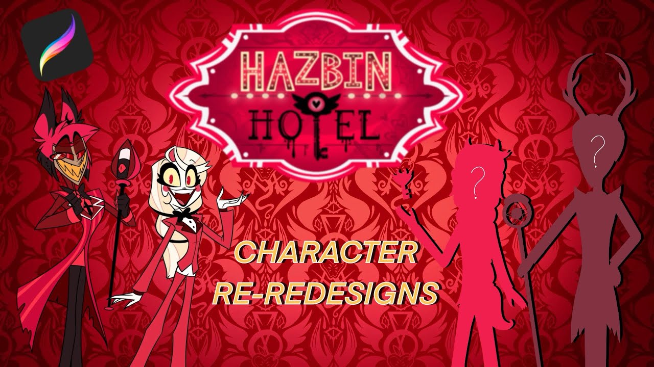 Hazbin Hotel Character Re-Redesigns