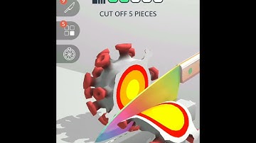 ASMR SLICING GAME all levels mobile gameplay walkthrough android, ios level 21 and 22