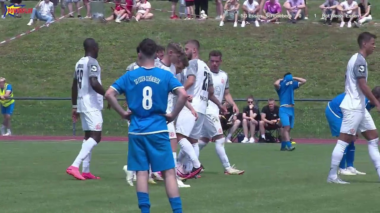 2024 06 29 Saison 2024 25 Vorbereitungsspiel SG Essen Schönebeck vs  Rot Weiss Essen