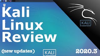 Kali Linux Review (XFCE) - Walkthrough of the Desktop & Updates