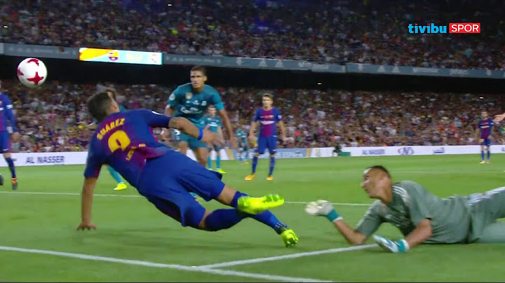 İspanya Süper Kupası ¦ Barcelona 1 3 Real Madrid Maç Özeti