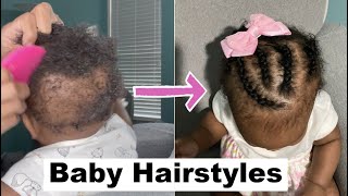 Black Baby Hairstyles - 5 Month Old | Natural Hair 👶🏽 - YouTube