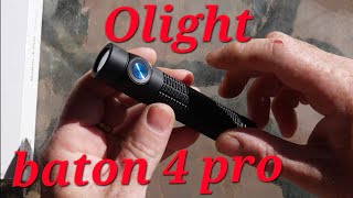 Olight baton 4 pro review