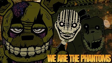 Retro Fnaf 3 We Are the Phantoms Remix Song Short