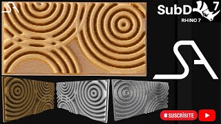 SA Tutorial | Wall Wood Cladding | Rhinoceros 7