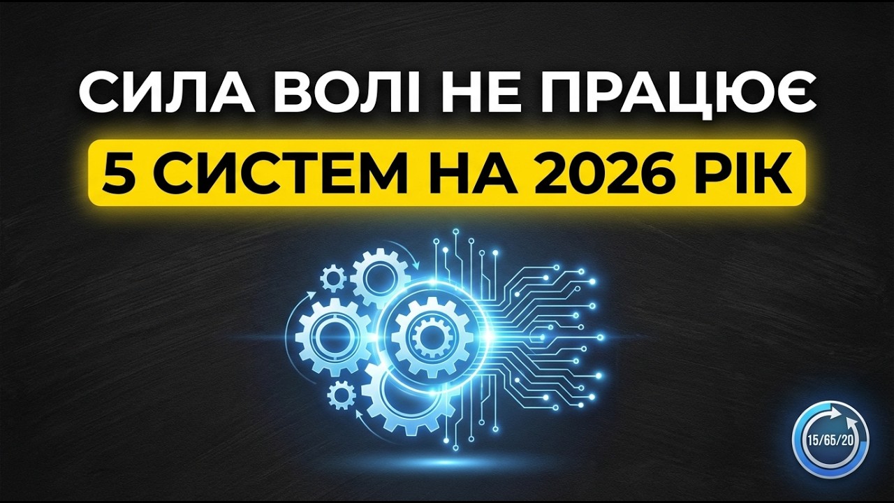 5 систем, які замінять силу волі: Як автоматизувати успіх у 2026 році 🚀 (Disappear Yourself)