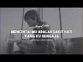 Angga Candra - Mencintaimu Adalah Sakit Hati yang Ku Sengaja (Official Lyric Video)