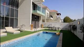 Luxury Paradise 4 Bedroom Villa With Private Pool at District One, MBR City, Dubai, UAE