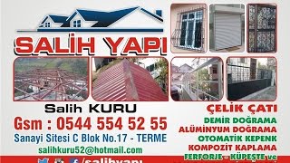 Ferforje Sürgülü Demir Kapı Sali̇h Kuru 05445545255