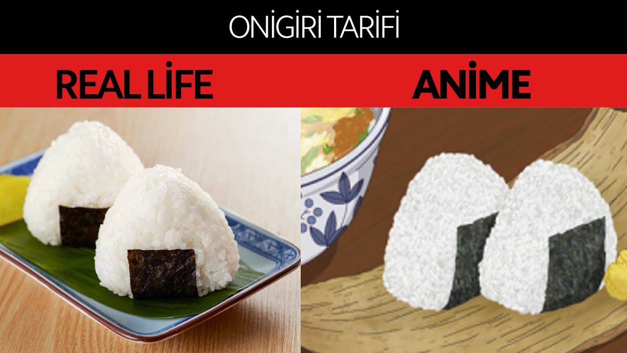 ONİGİRİ TARİFİ (ANİME YEMEKLERİ YAPIYORUZ)
